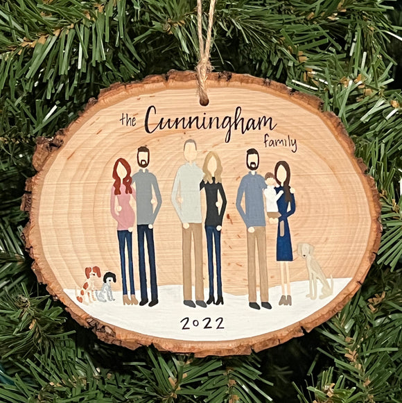 Family Portrait Ornament Add-Ons